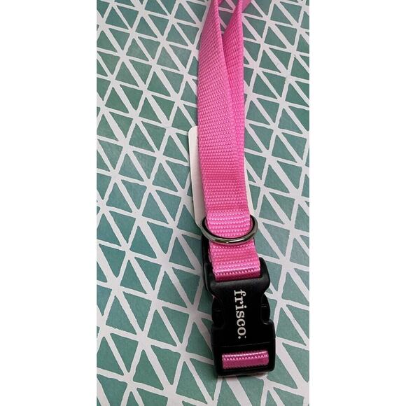 Frisco Medium Pink Nylon Dog Collar New - Picture 3 of 6